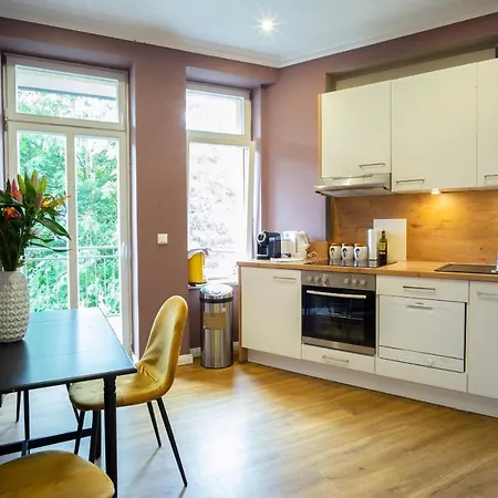 Apartmán BW Living - Lindenauer Markt Lipsko
